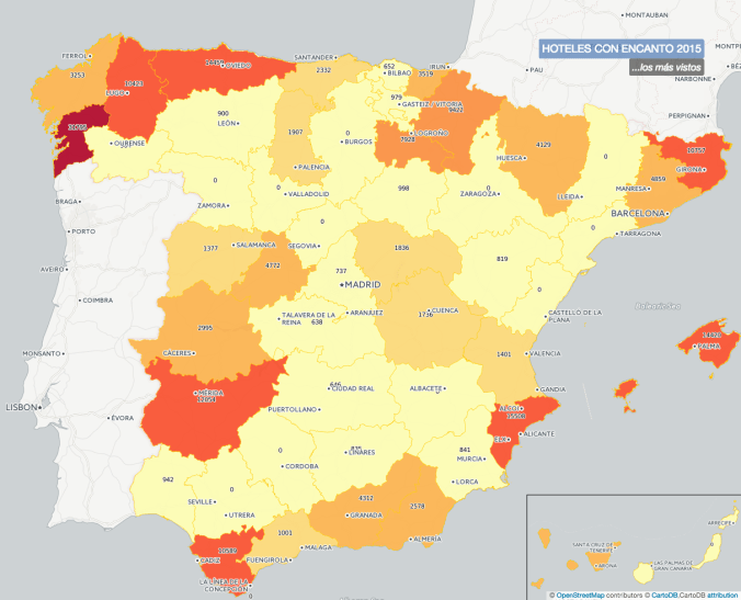Hoteles con Encanto: España, septiembre 2015